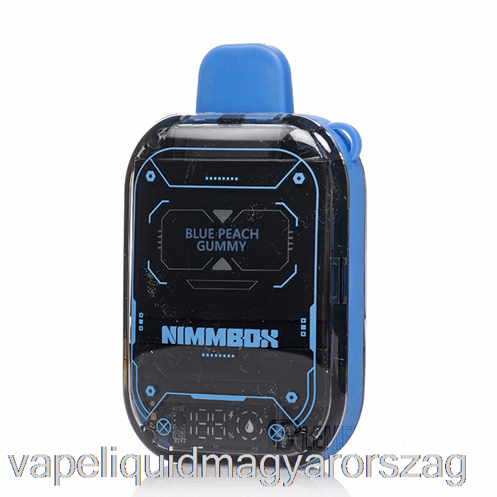 Vapengin Nimmbox 10000 Eldobható Kék Barack Gumiszerű Vape Folyadék